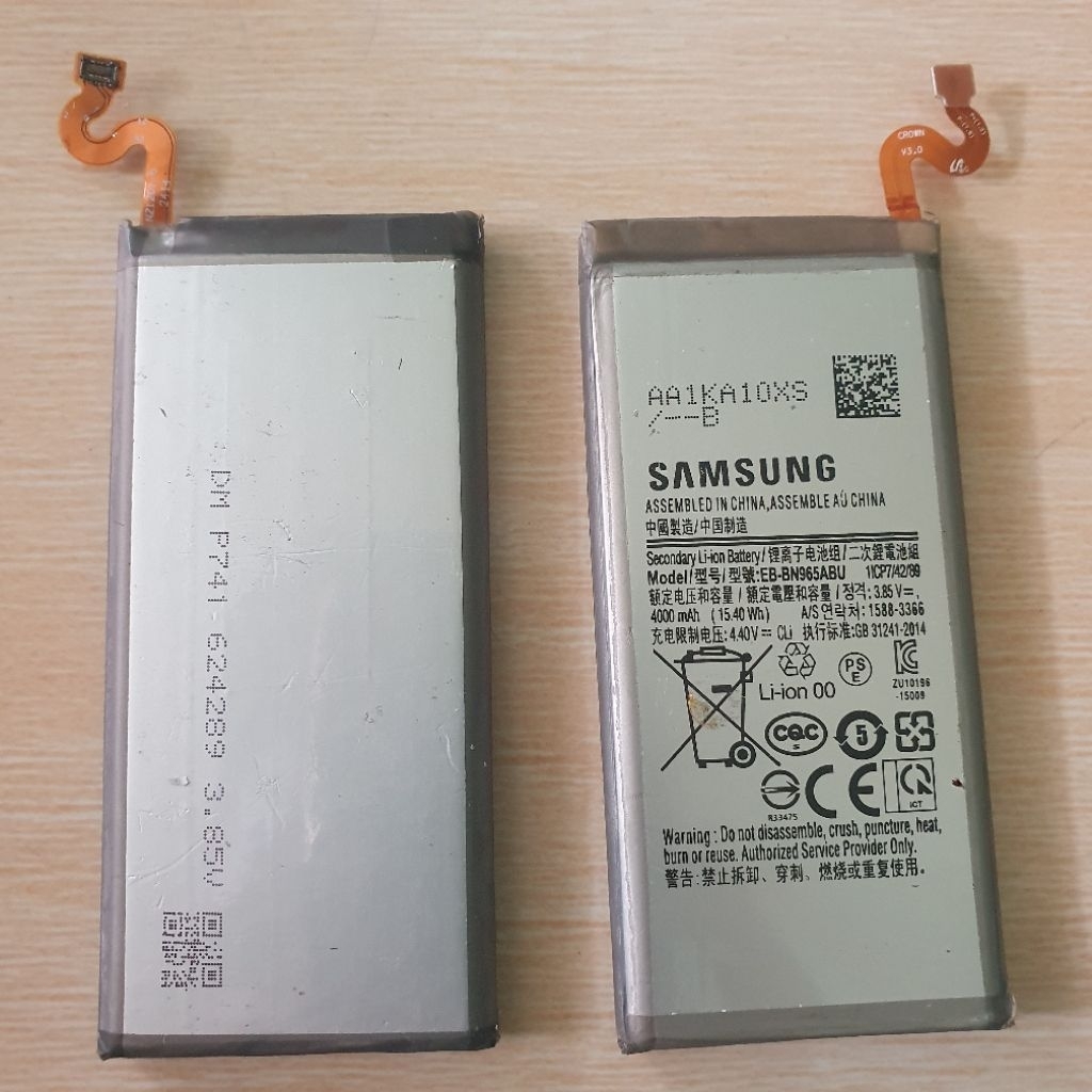 Batrei EB-BN950ABE Batre Samsung Note 9 / SM-N960F Original Batrai Samsung Note 9 / SM-N960F Baterai