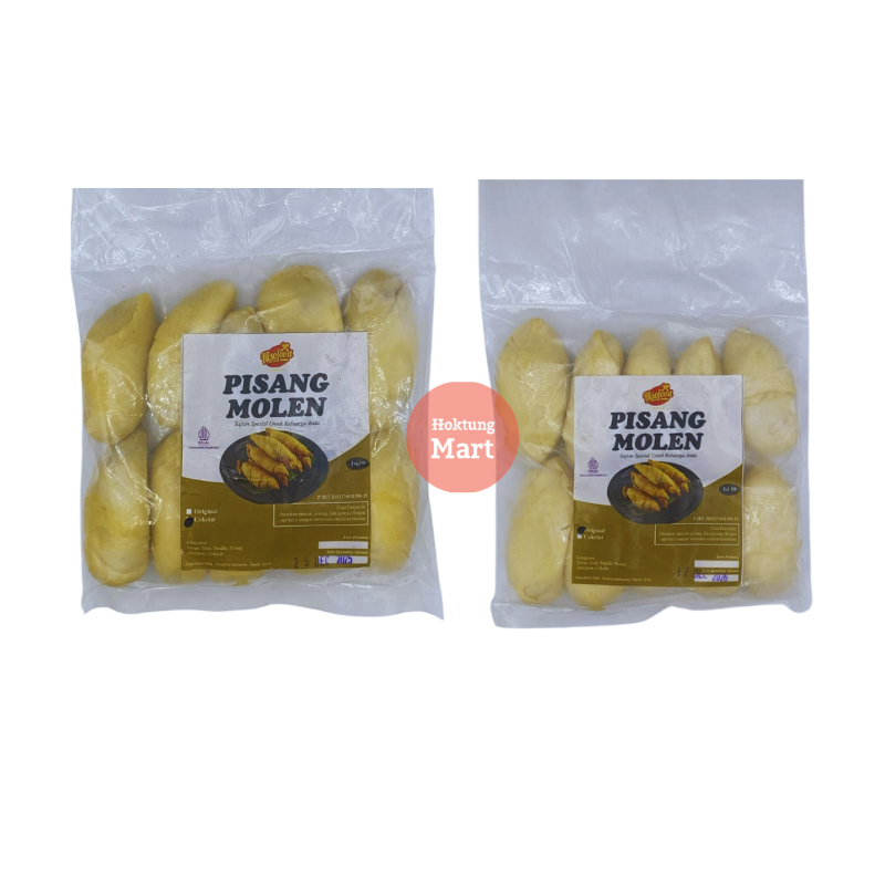 

Nisofood Pismol Ori/Coklat Isi 10pcs Frozen Halal Pisang Molen