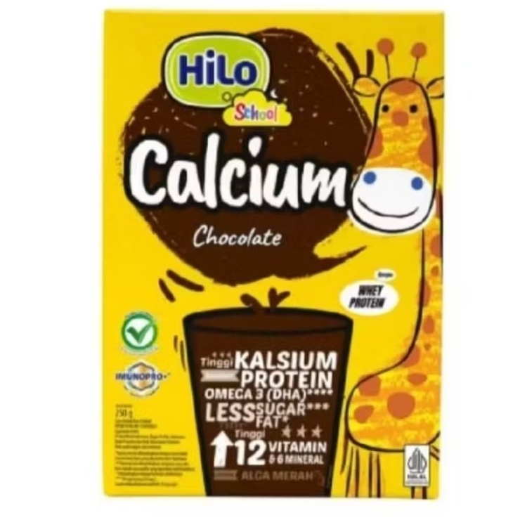 

Hilo School 250gr - Calcium Chocolate - Susu Coklat Tinggi Calcium