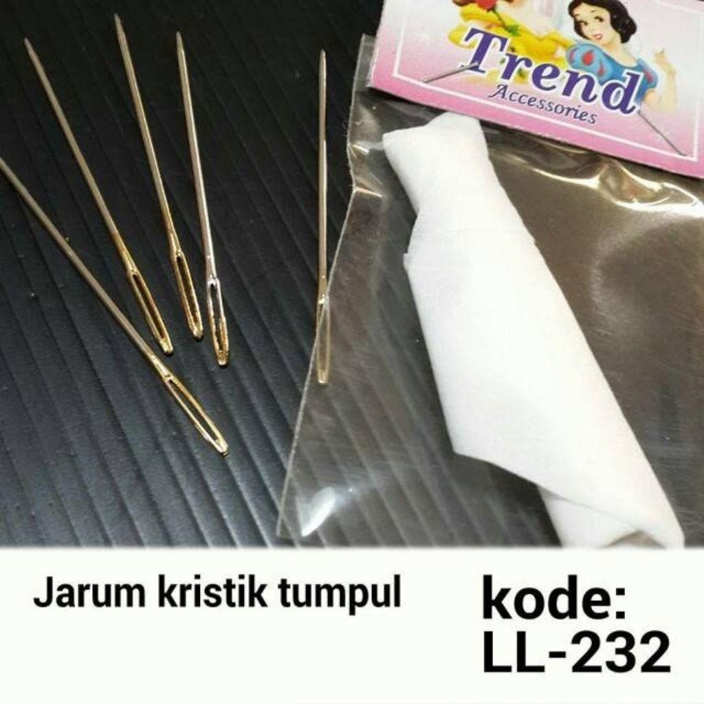 * Jarum Sulam Pita Lancip | Jarum Tumpul | Jarum Tapestry Finishing Jarum Kristik Tumpul