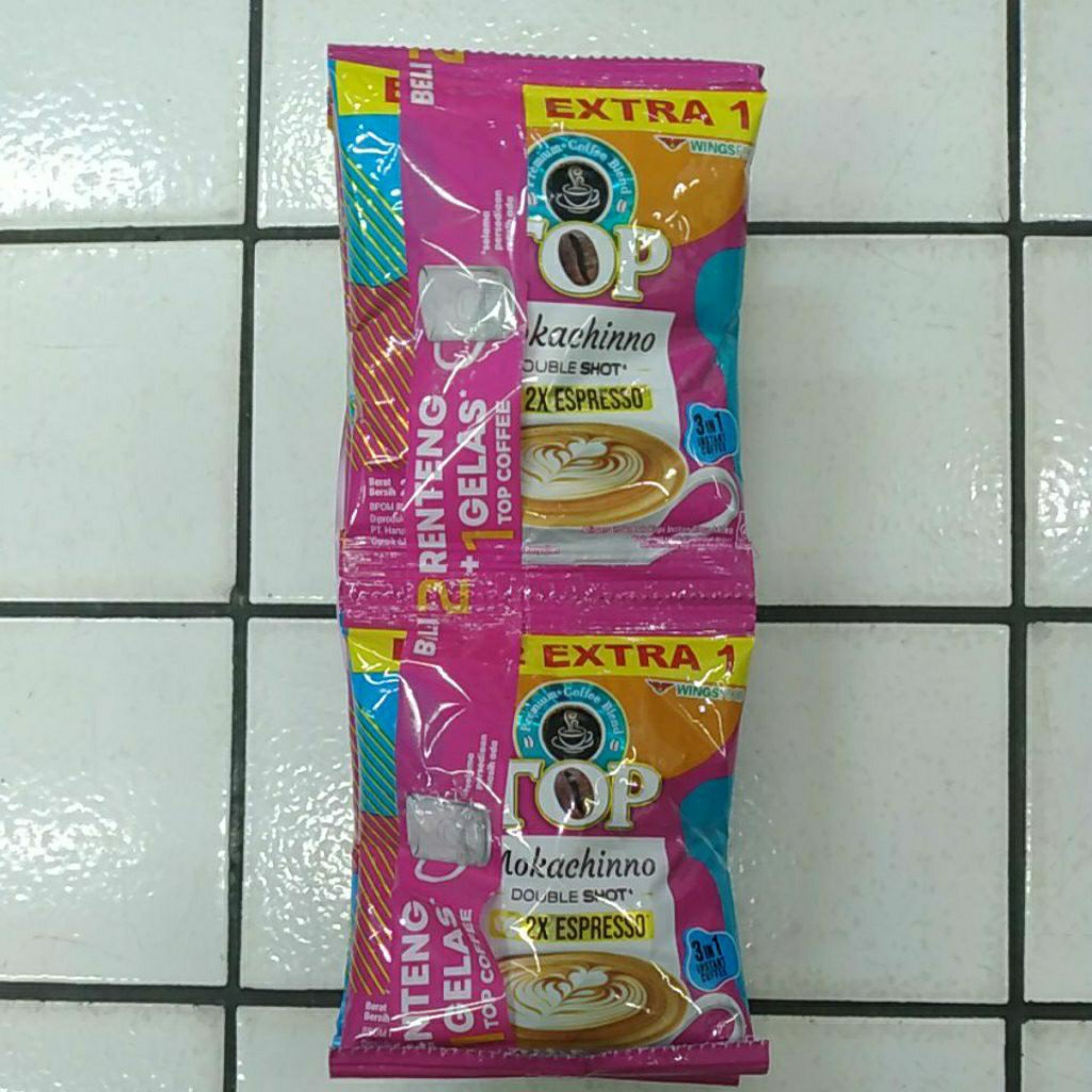 

Top Mokachinno Double Shot Kemasan Renteng 22 g 15 pcs