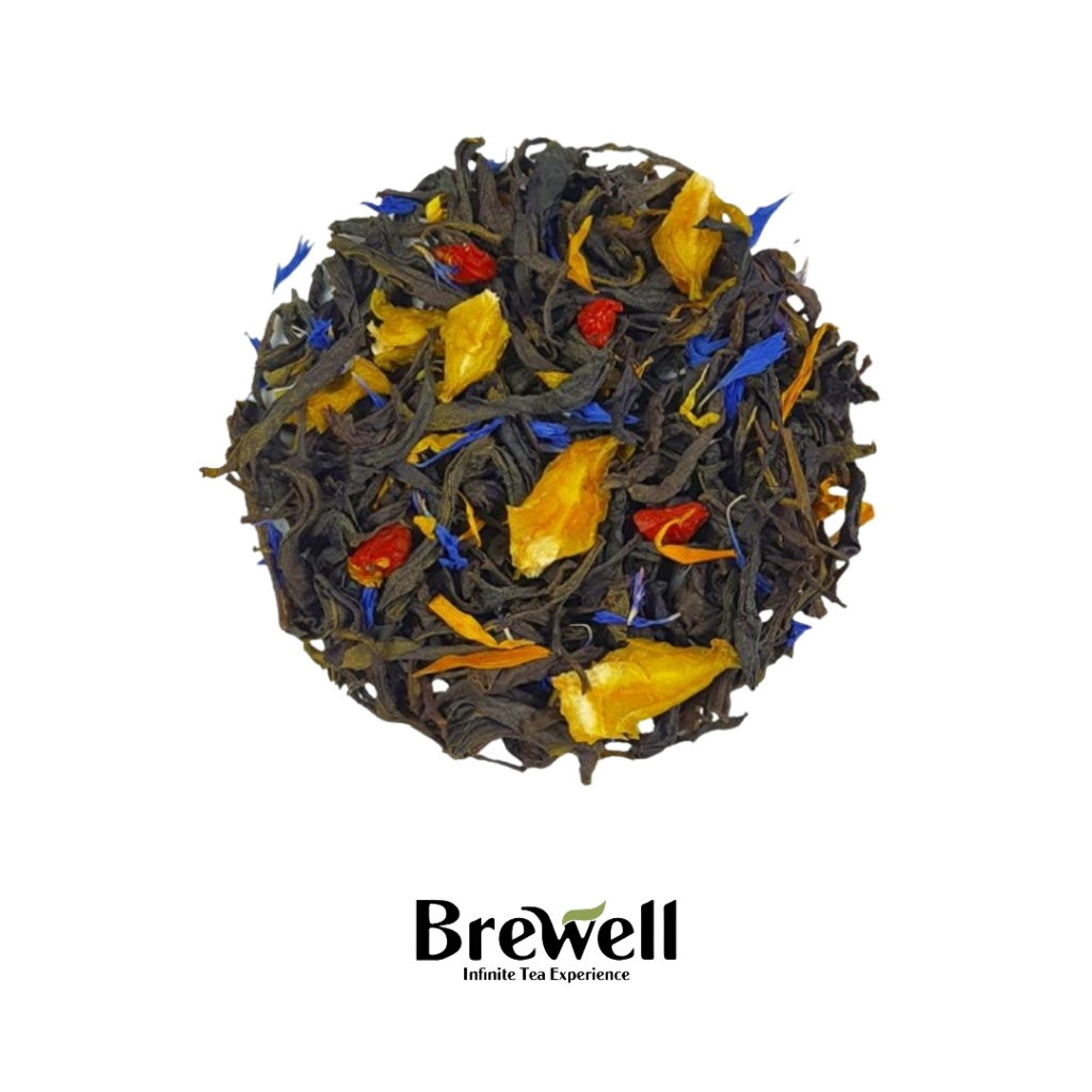 

STARFRUIT SUNRISE Tea Blend - Green Tea with Starfruit and Goji 250 Gram / 500 Gram