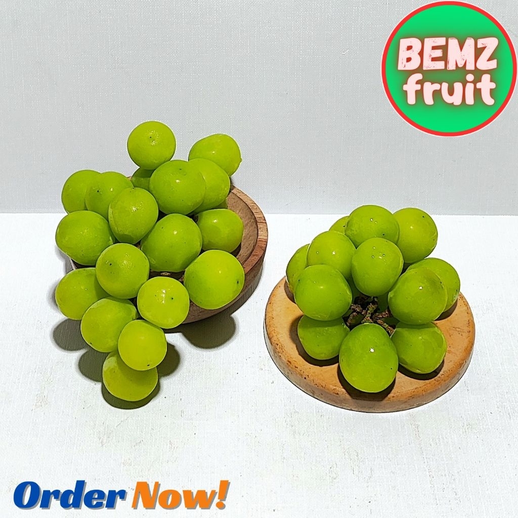 

Anggur Hijau Shine Muscat Fresh 500 Gram