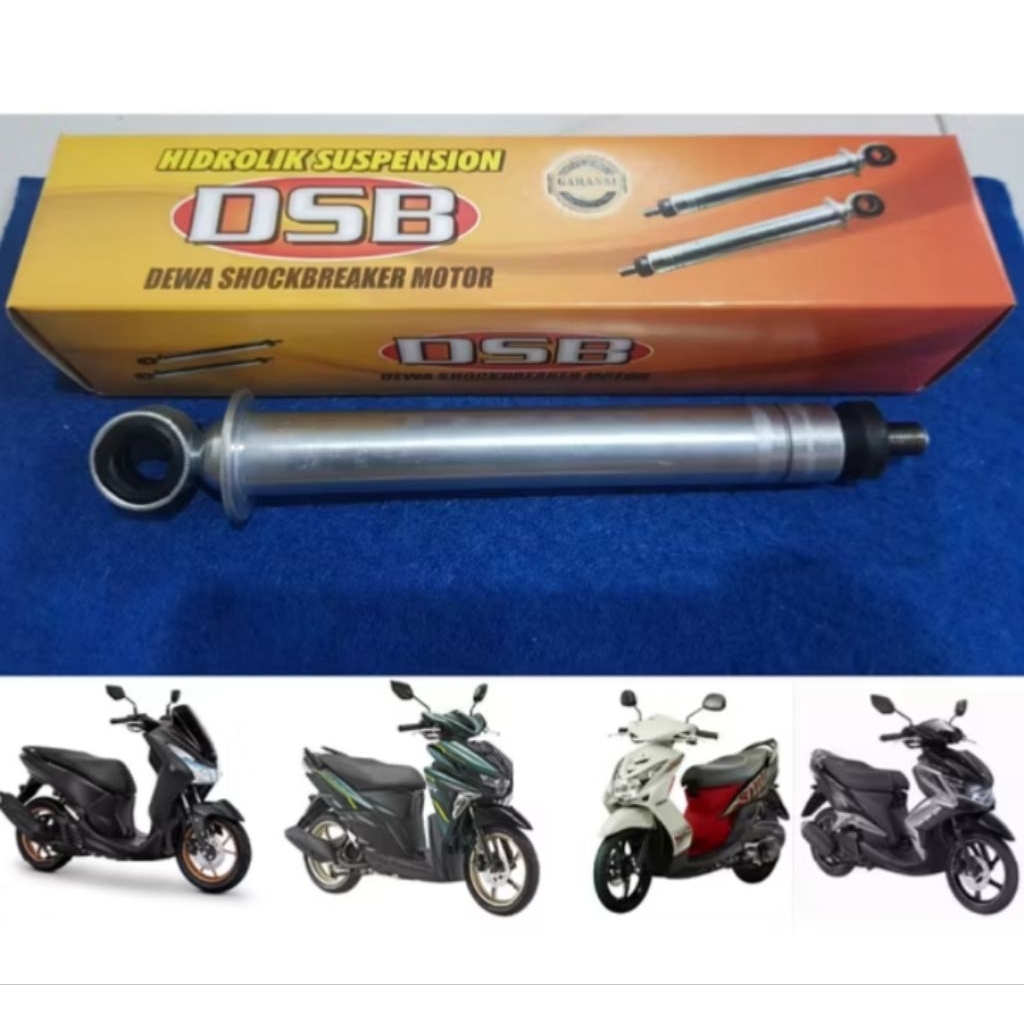 Hidrolik shock breaker belakang Mio soul 125. Hidrolik Mio soul GT 125. Hidroik Xeon. Hidrolik Lexi.