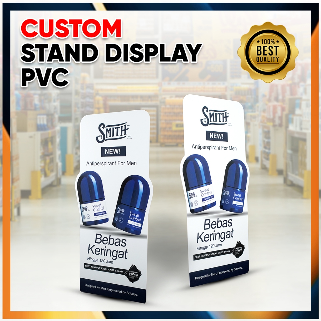 

Custom Standee Branding Bahan PVC Standing
