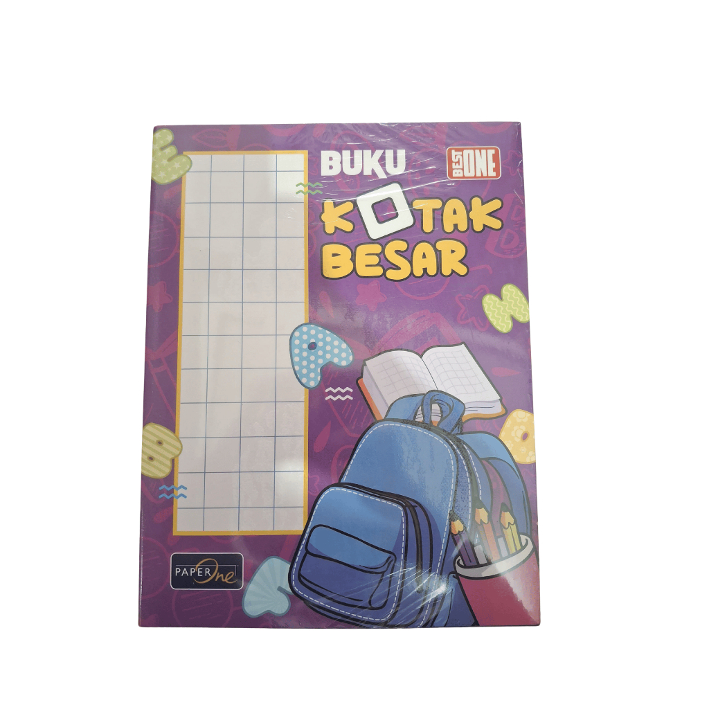 

1 pak Buku kotak besar best one/ Buku tulis/ Buku kotak besar/ buku sekolah
