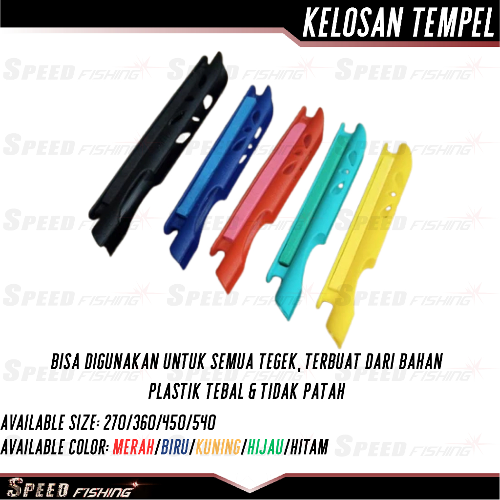 Gulungan Senar Pancing Tegek Klem Tegek Klip Tegek Kelosan Tempel Pancing