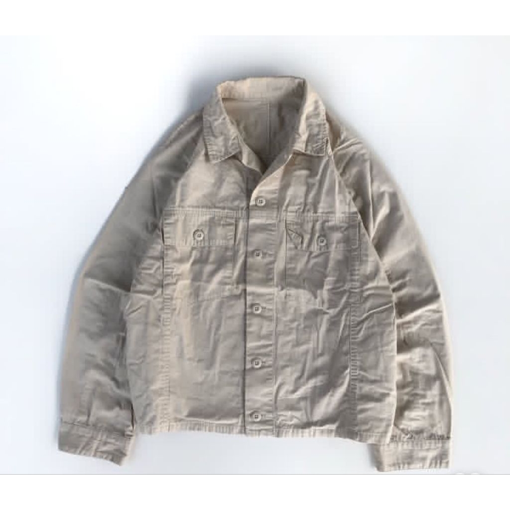 Jaket Kanvas Boxy Preloved Rope Picnic