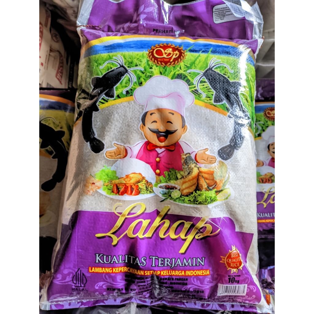 

Beras Lahap Lele 10kg Beras Premium