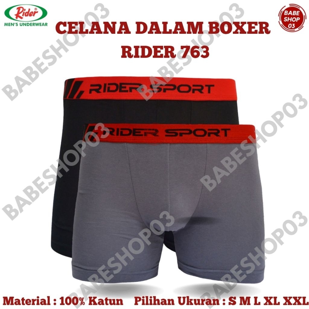 CELANA DALAM PRIA BOXER RIDER SPORT 763