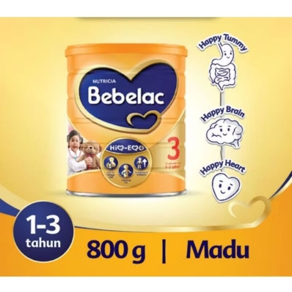 Bebelac 3 Madu Susu Bubuk 800 Gram Expired 2028