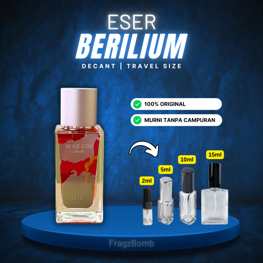 [DECANT] Eser Berilium Extrait de Parfum - Parfum Uniseks