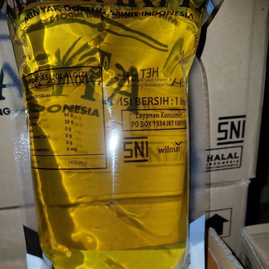 

Minyak Goreng Sawit WilWil 1 Liter
