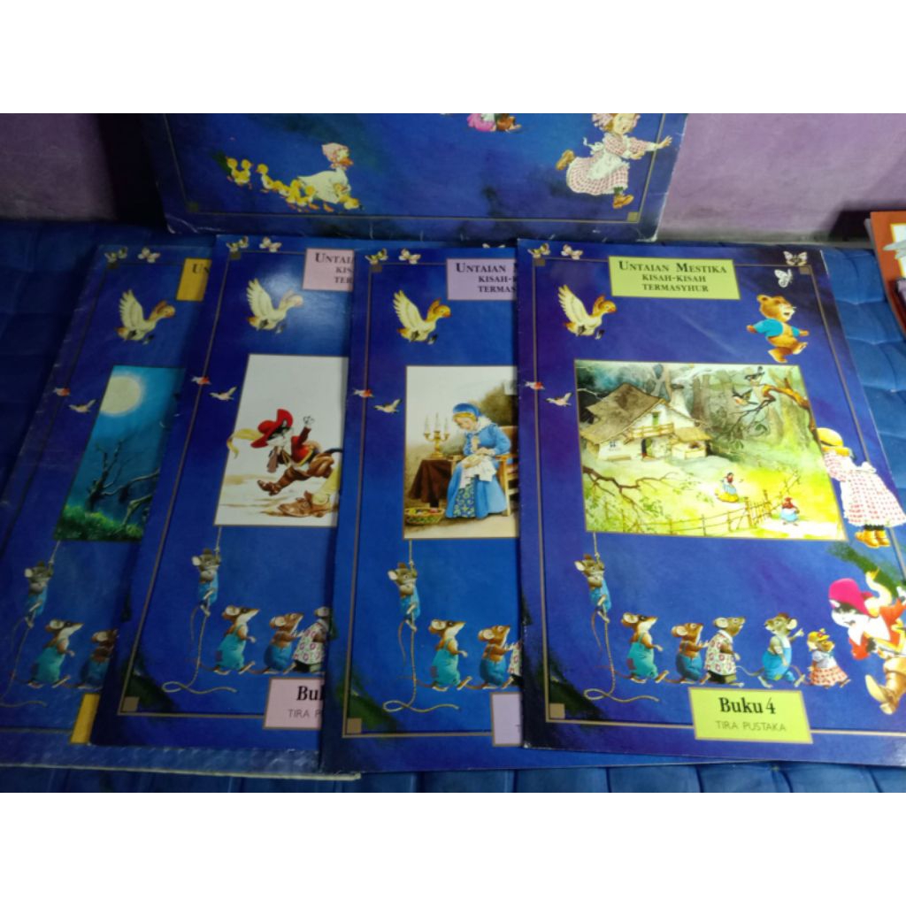 (PRELOVED BUKU ANAK) buku rare klasik tony wolf - untaian mestika kisah-kisah termasyhur