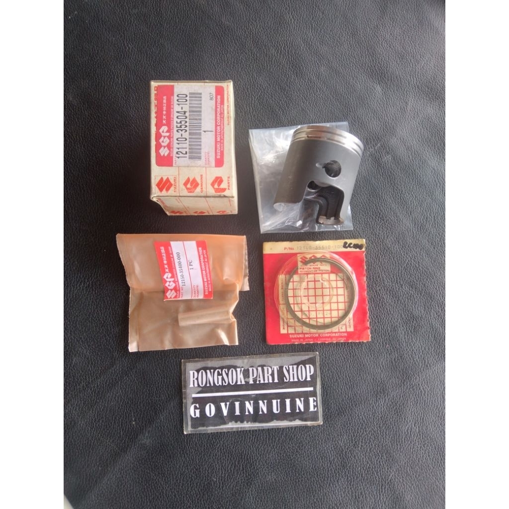 ring piston suzuki bravo rc100 rc 100 os ov ukuran 100 ori asli japan art