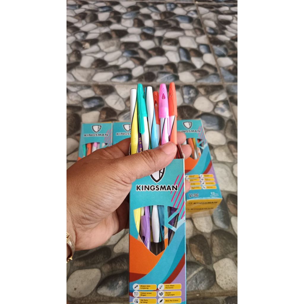 

PULPEN ULIR ANEKA WARNA BOLPEN ASTOR WARNA 1PACK ISI 12PCS
