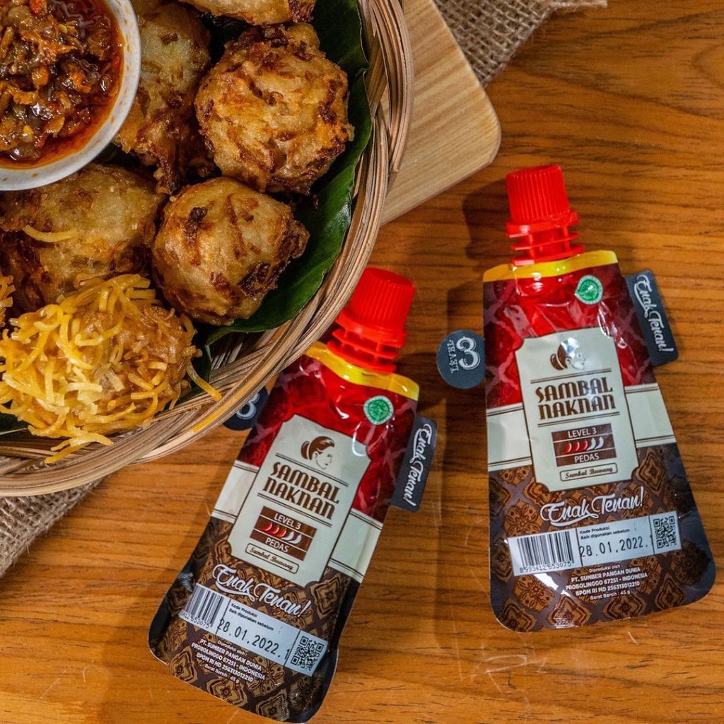 

Sambal Naknan Pouch Series | Enak Tenan | 1 dus isi 24 pcs | Expired Date : 2026 |