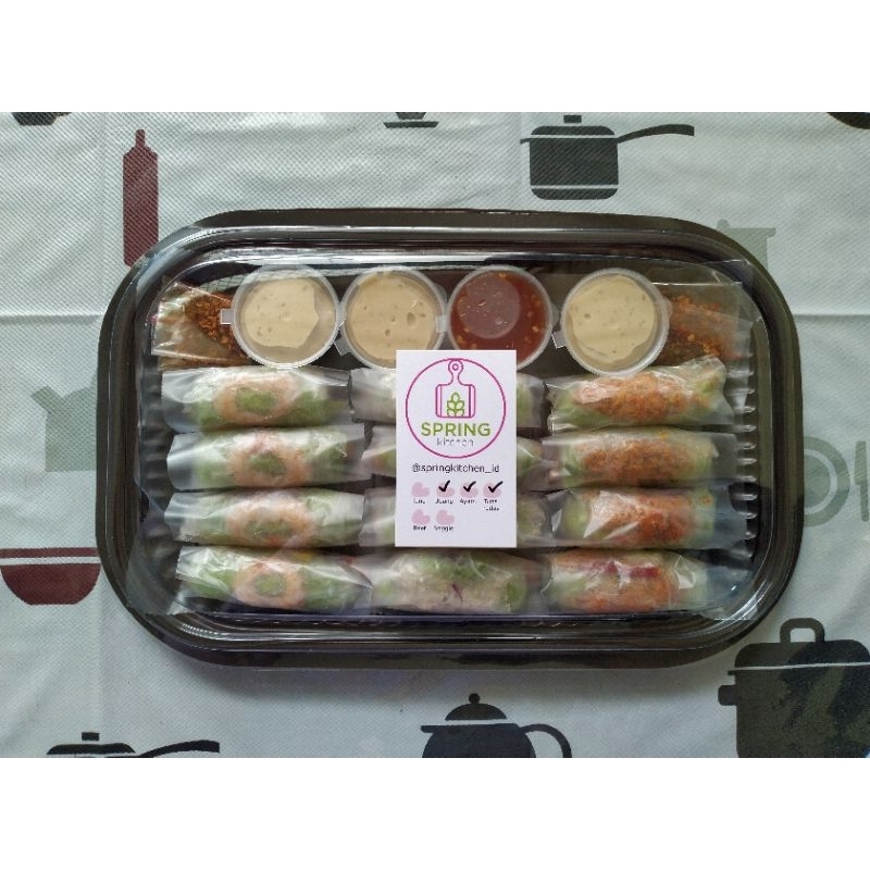 

Spring Roll Tray (8/12) pcs