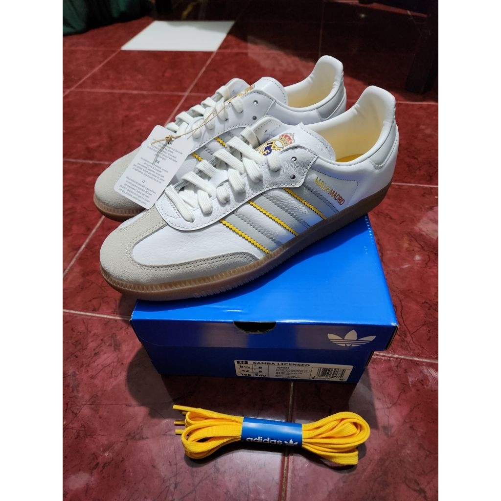 Adidas Samba RM Warna Putih Size 42 Kondisi New BNIB Original 100%