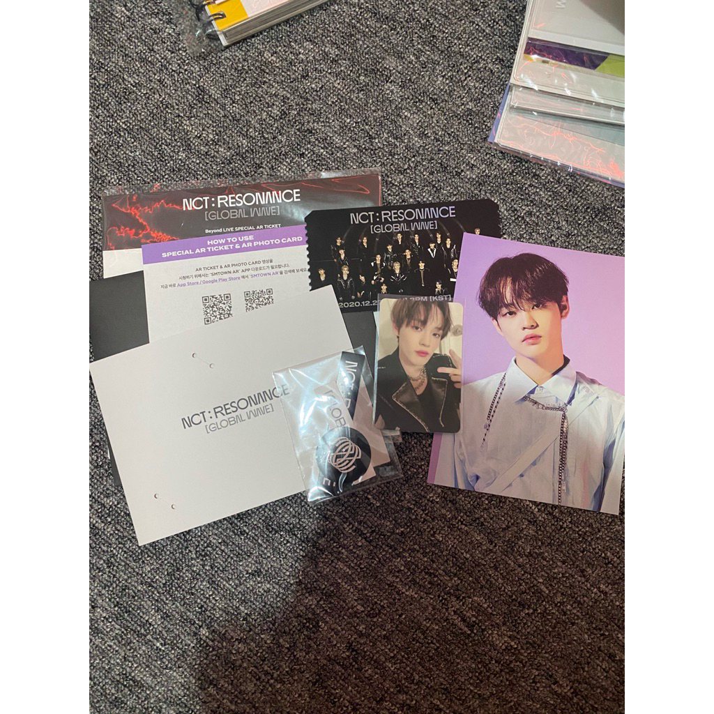 SPECIAL AR TICKET SET CHENLE NCT RESONANCE