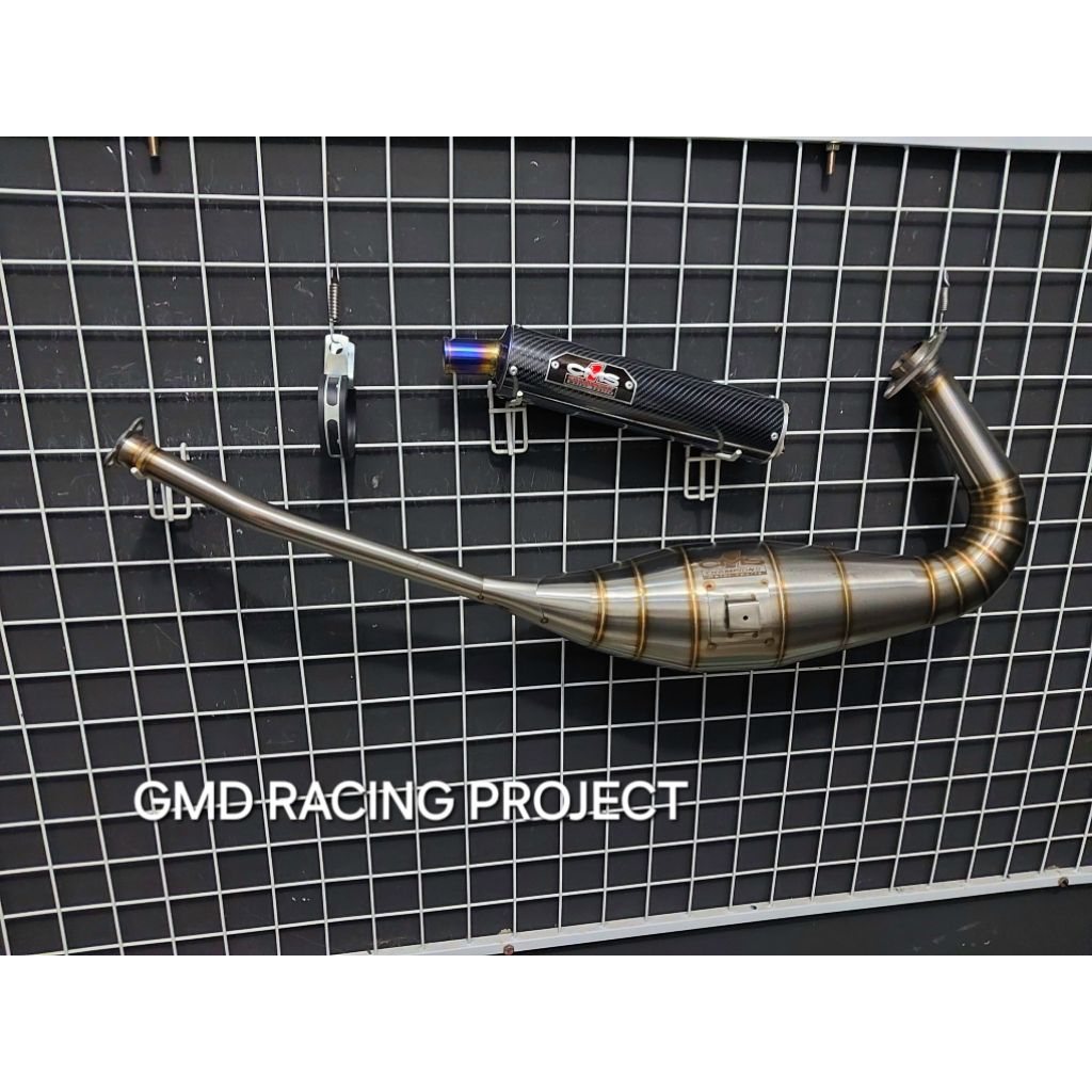 Denting Mas Terang Knalpot Cms Silencer Carbon Ninja R Rr Ss Cobra Step Variasi / Cobra Step Standar