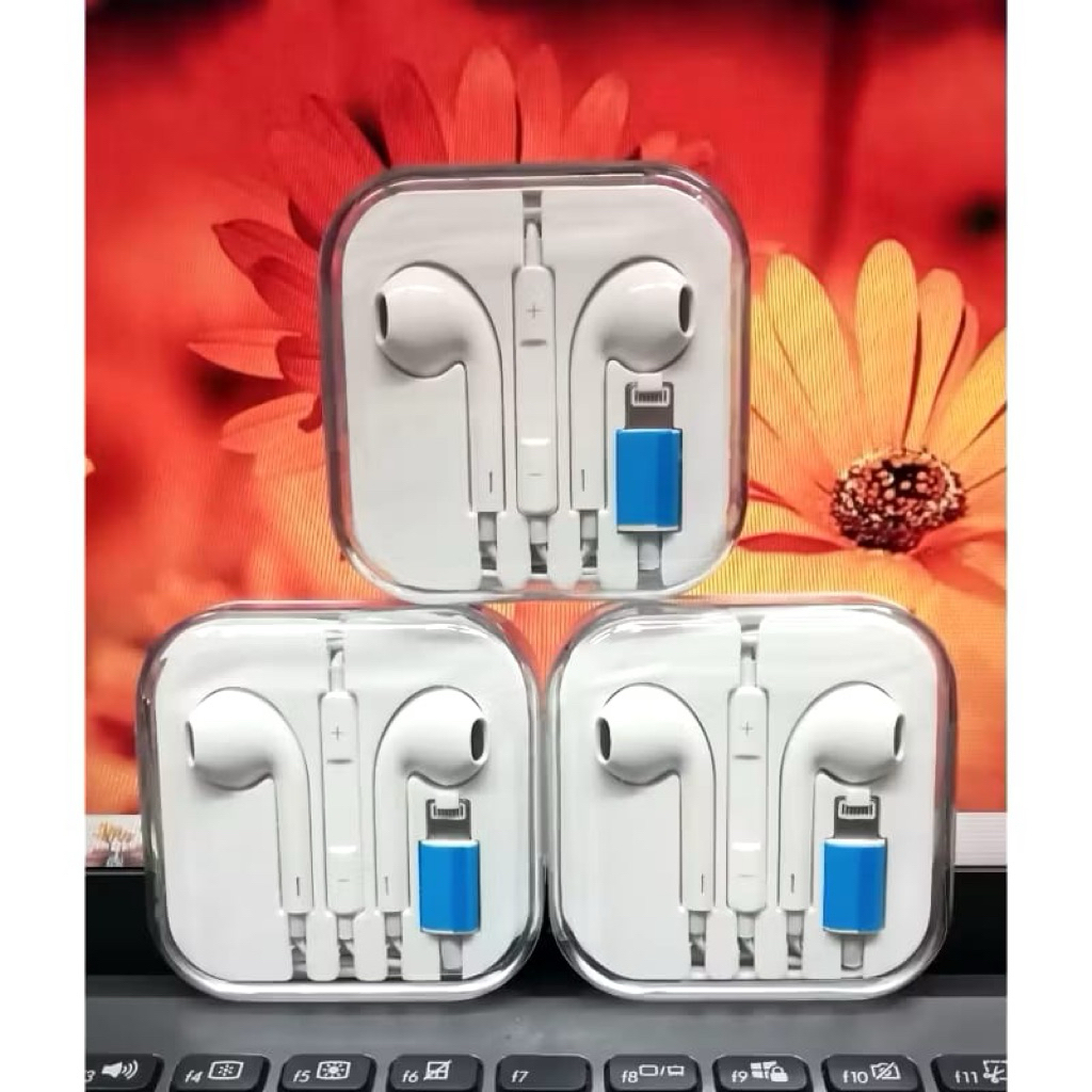 Kompatibel Headset HF Iphone Konek Pakai Bluetooth || Earphone Iphone Universal