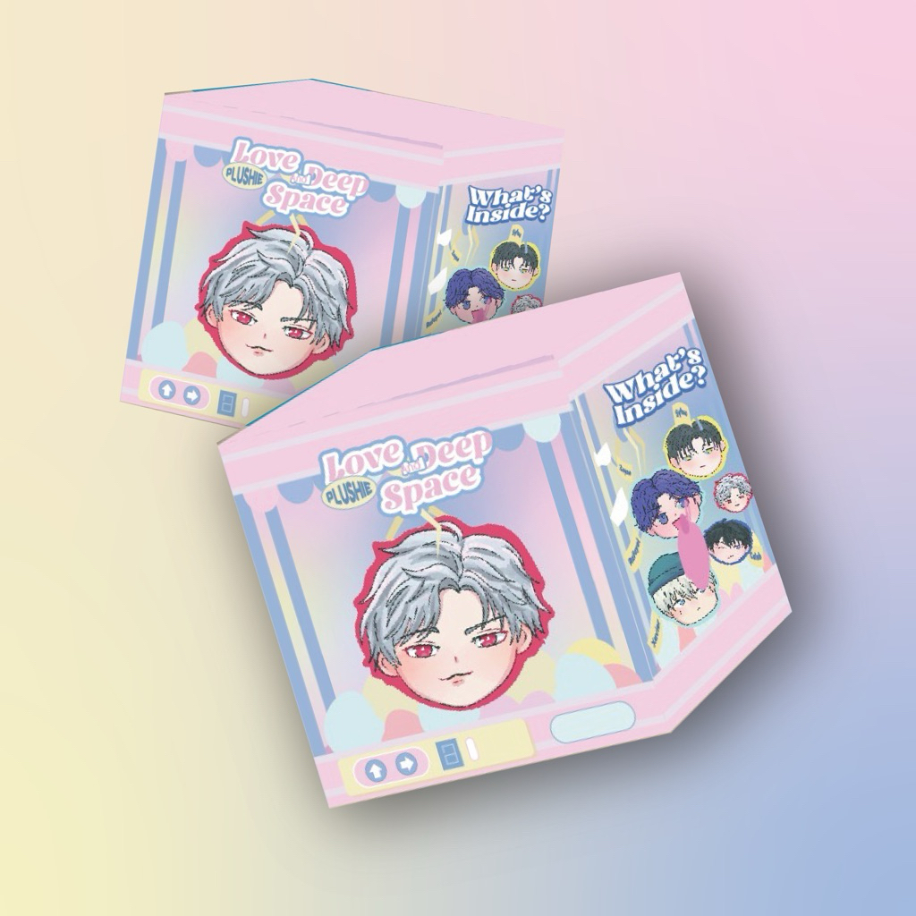 BLIND BOX PLUSHIE BAG CHARM LOVE AND DEEPSPACE