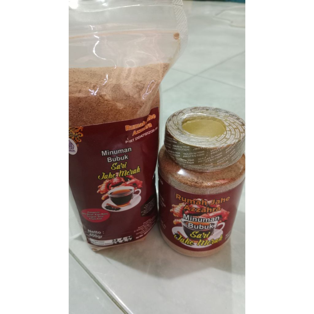 

Bubuk Sari Jahe Merah Azzahra