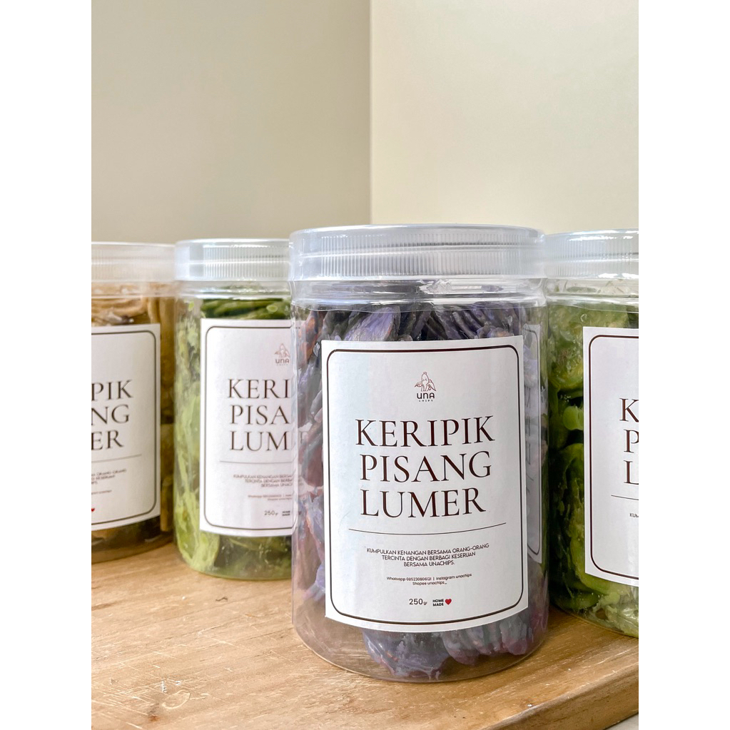 

Keripik Pisang Lumer 250 Gram - UNACHIPS