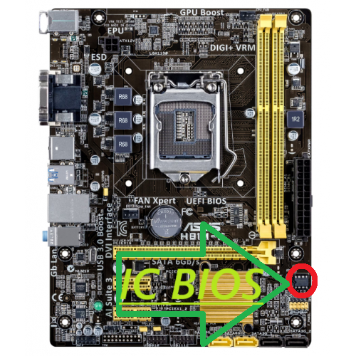 IC BIOS Asus  H81M-E