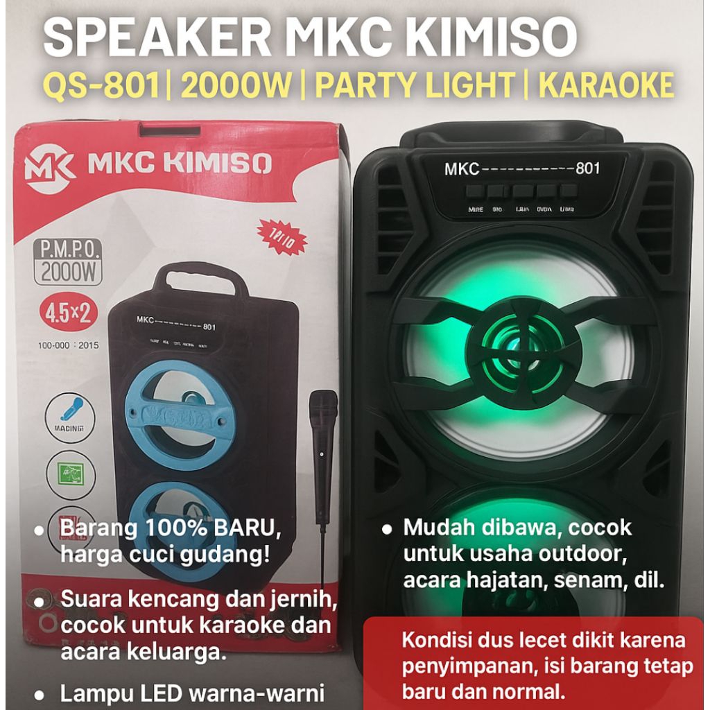 spiker bluetooth portable dan mic