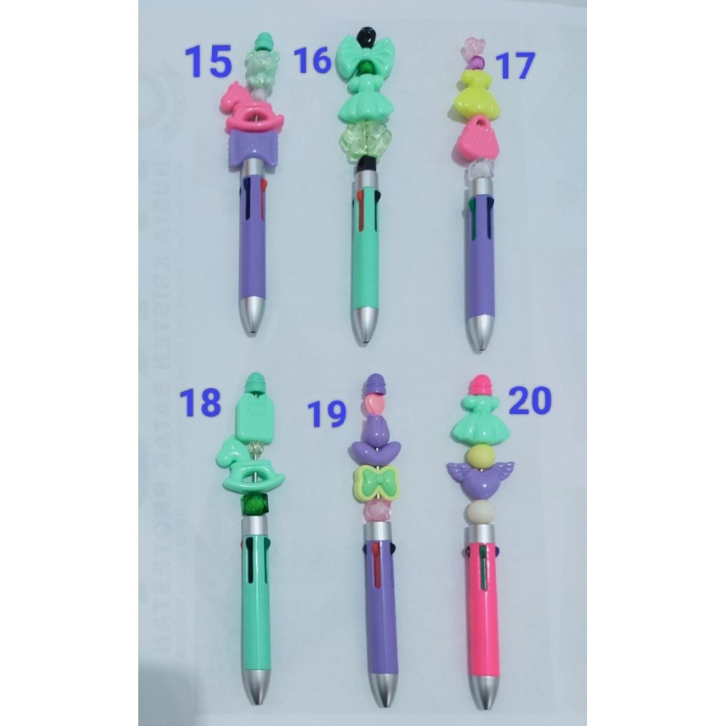 

Pulpen DIY Manik Empat Warna