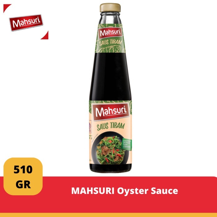 

[oddsolshop] pekanbaru/Mahsuri Saus Tiram 510GR Oyster Sauce Botol Kaca Bumbu Masak Instan Seasoning