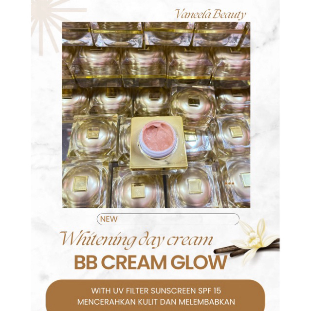 Vaneela Beauty Day Cream BB Cream Glowing Bpom