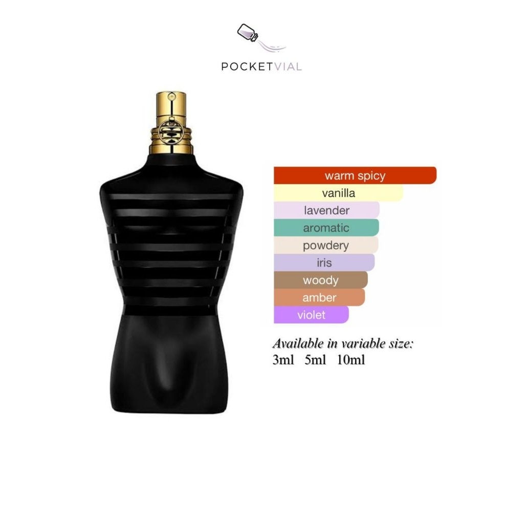 Decant JPG le male le parfum edp - ukuran 3ml 5ml 10ml