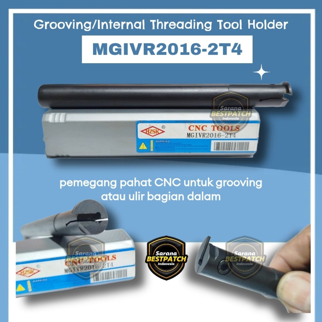 Pegangan Mata Bubut CNC MGIVR2016-T24