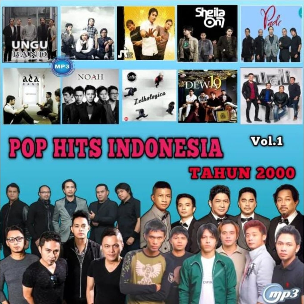 KASET CD MP3 LAGU POP BAND 2000AN LENGKAP-LAGU POP TAHUN 2000AN-LAGU POP 2000AN INDONESIA-LAGU POP T