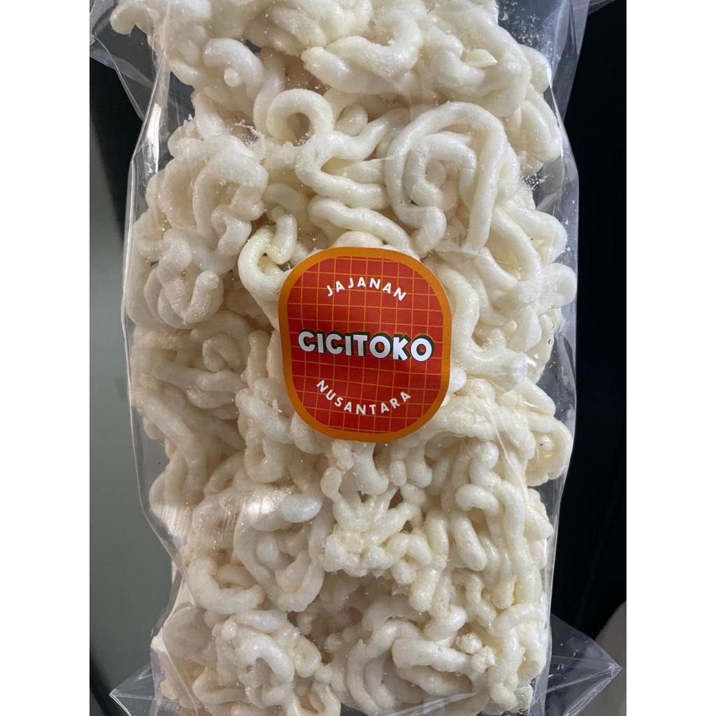 

CICITOKO Jajanan Nusantara - Kerupuk Ikan Keriting Asli Palembang - 1 size