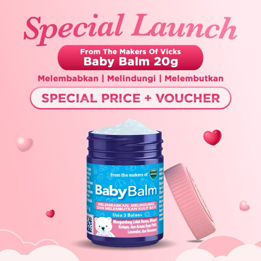 Vicks baby balsam baby