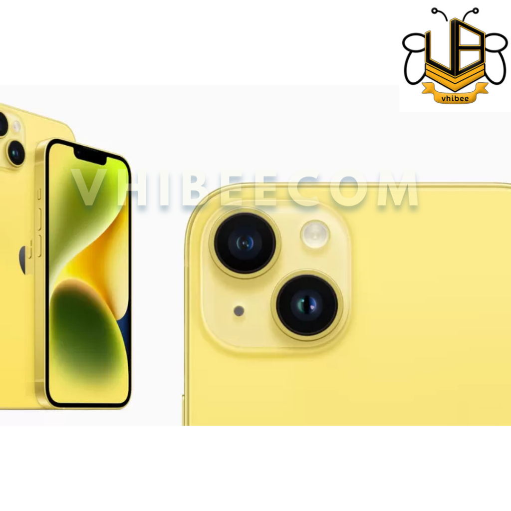 IPHONE 14 128GB YELLOW RESMI IBOX | APPLE GARANSI INDONESIA | IPHONE 14 HARGA PROMO ORIGINAL 100% | 