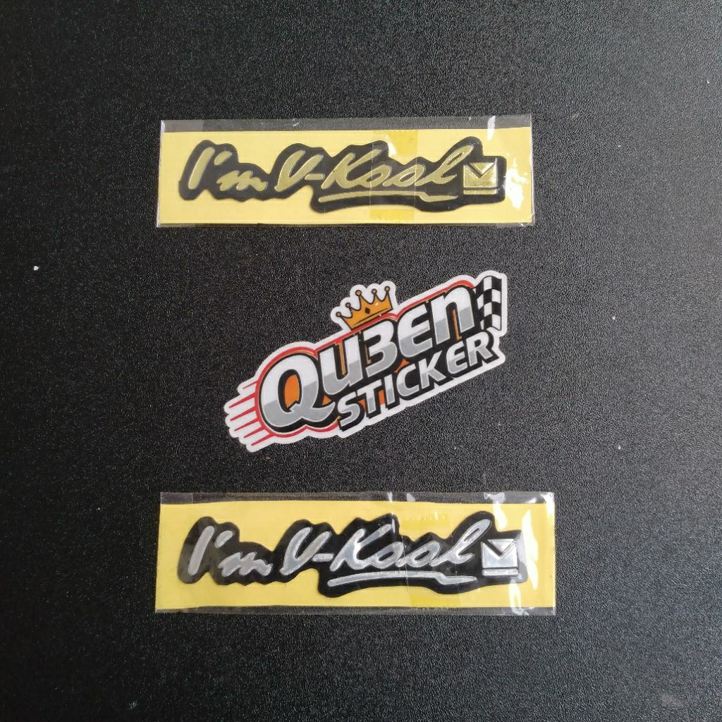 STICKER STIKER IM VKOOL IM V-KOOL CUTIING