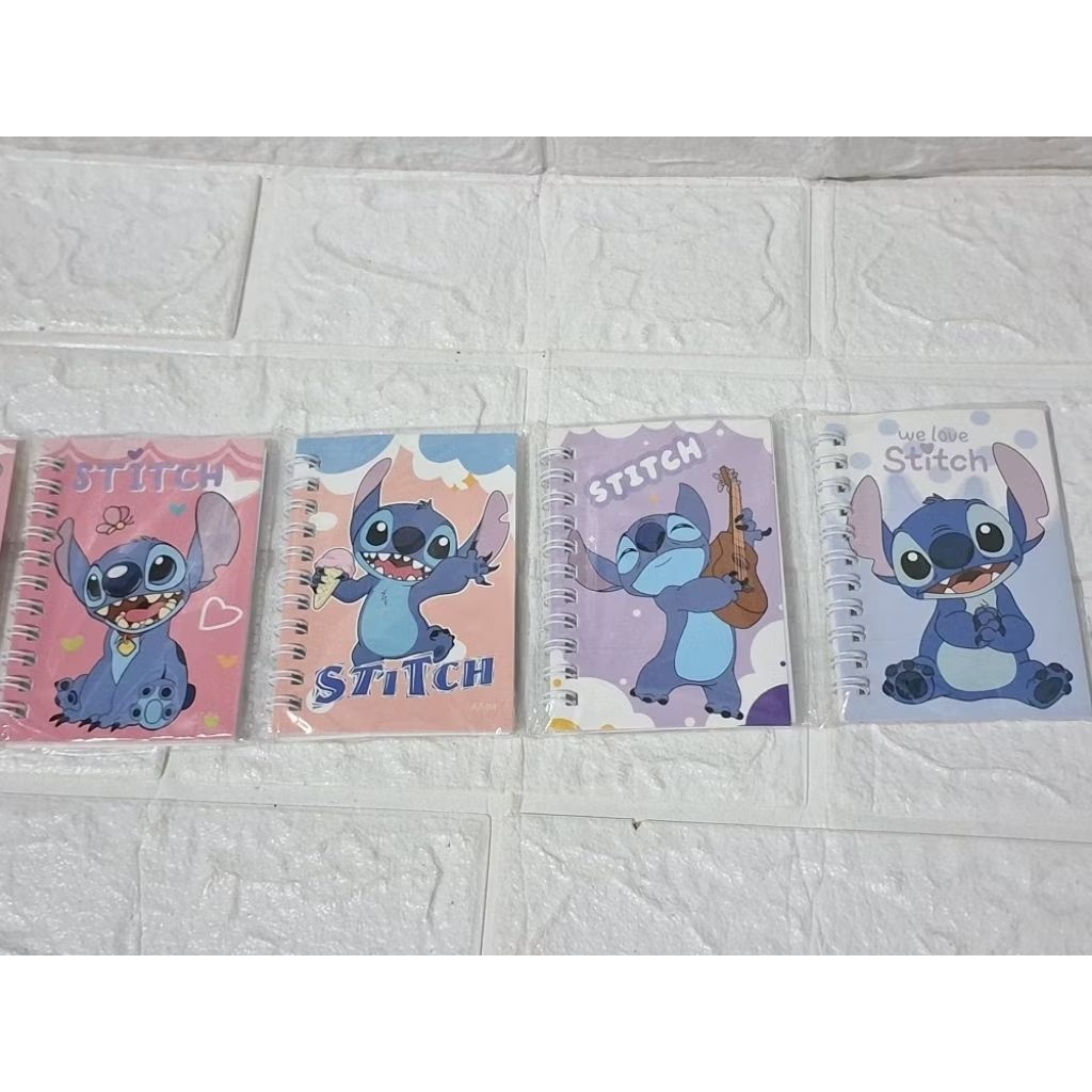 

buku notes kecil catatan motif karakter disney lilo and stitch buku catatan bergaris
