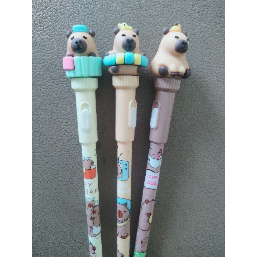 

Pulpen putar Capybara lampu