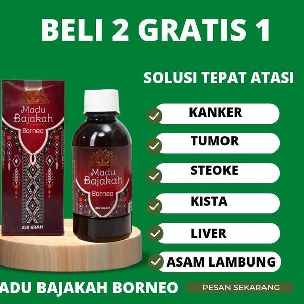 

Madu Bajakah Borneo Beli 2 Gratis 1