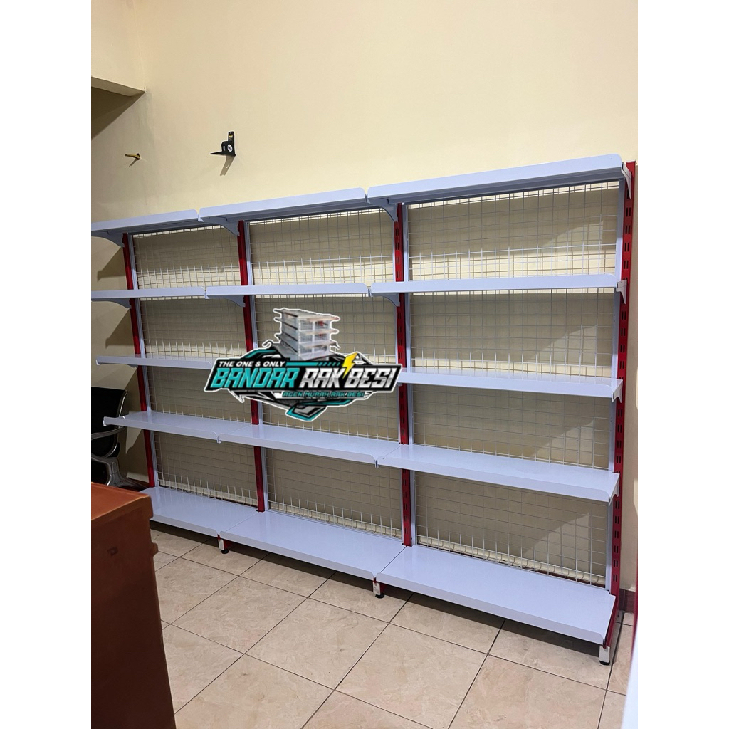 Rak gondola single / Rak mini market