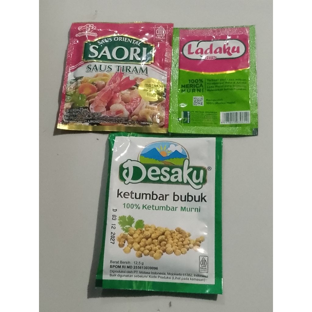 

Saori Saus Tiram+Ketumbar Bubuk+Ladaku Paket 2Av (TRB140)