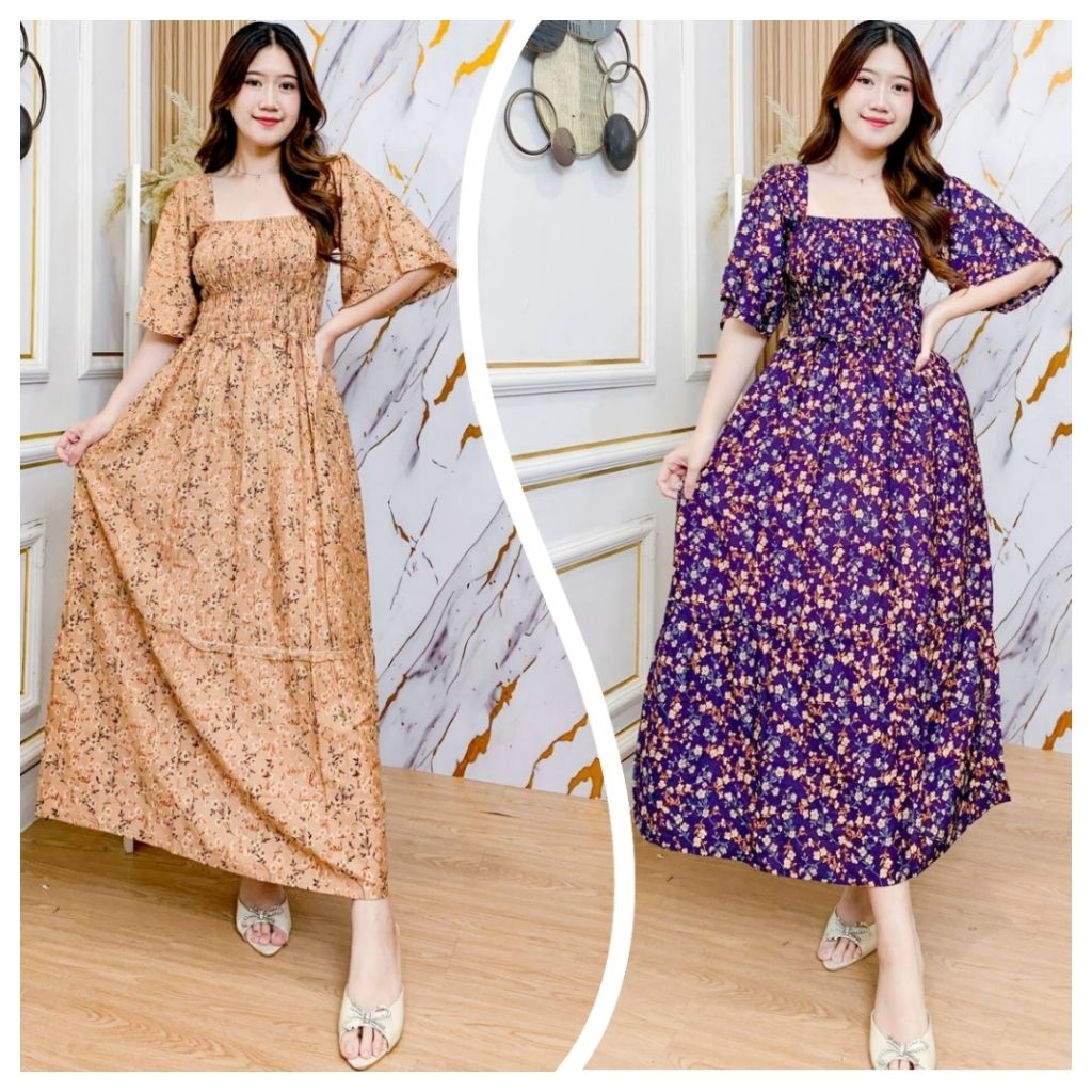 Daster Smoke Ld 115 || Daster Jumbo || Daster Kerut || Daster Kekinian || Dress Reva