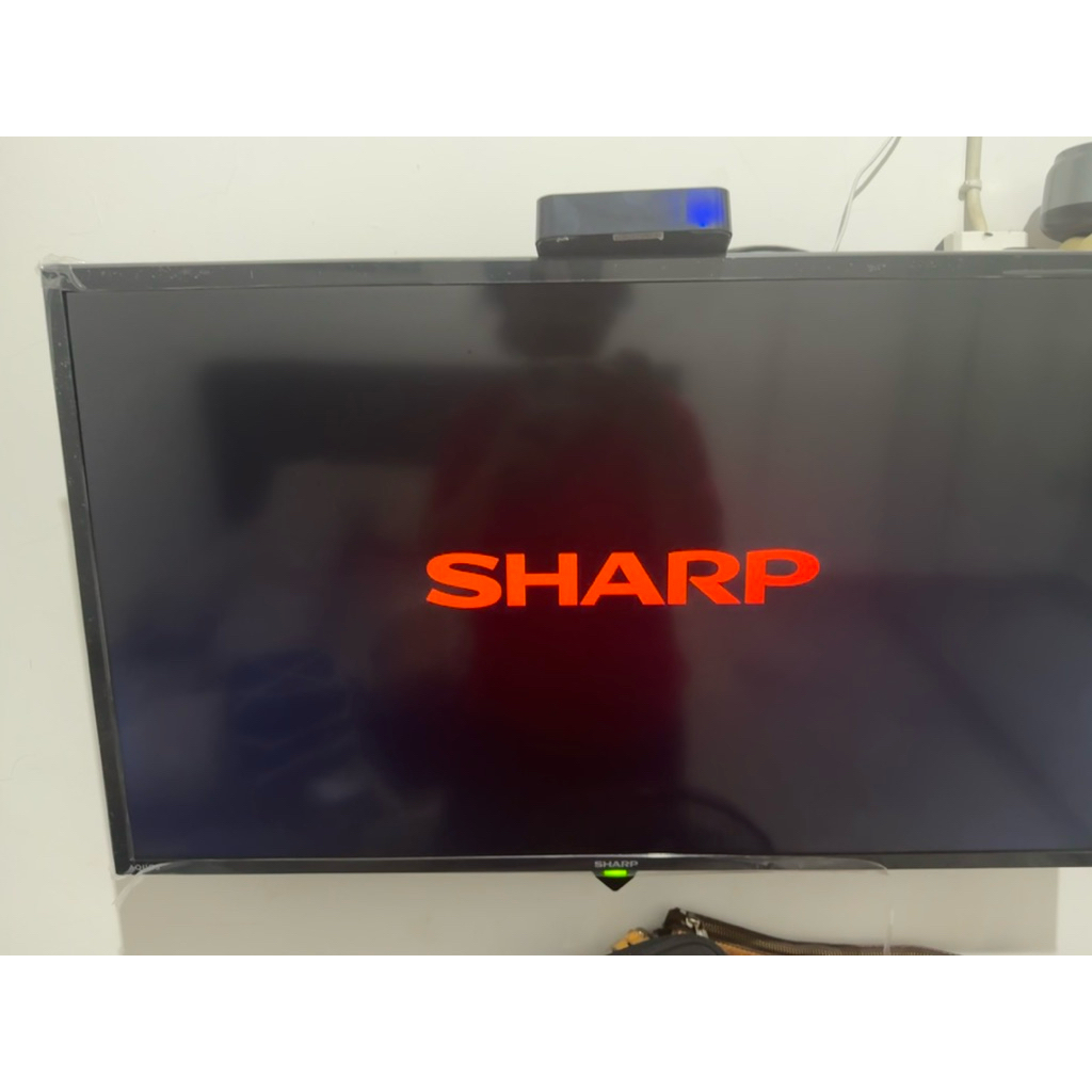 TV Sharp 32GD1500i 32 inch free android box (bukan smart tv bawaan)