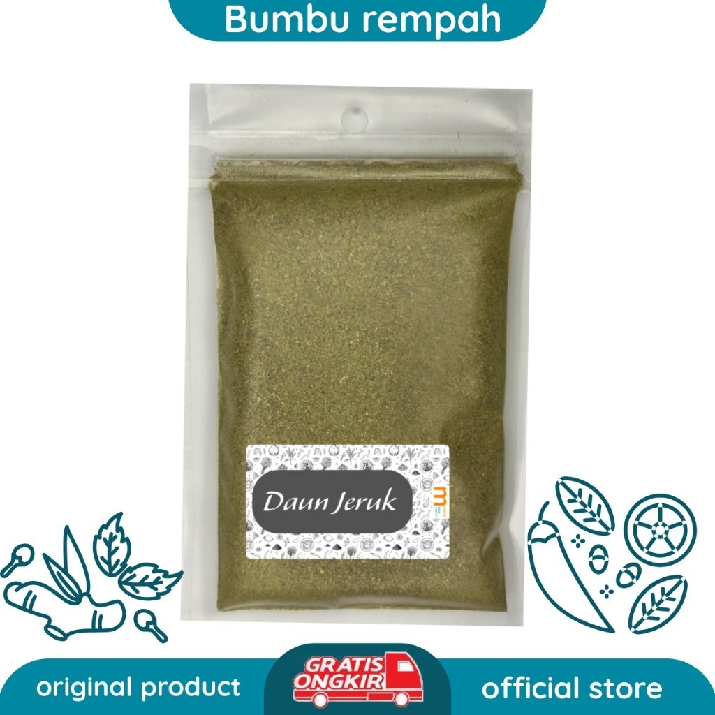 

DAUN JERUK BUBUK/ DAUN JERUK REMPAH BUBUK PRAKTIS