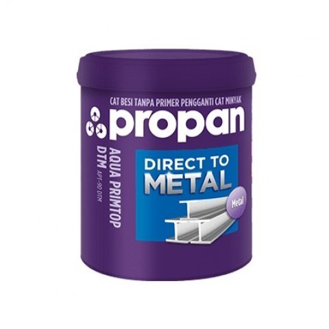 Cat Besi Seng Metal Galvanis Propan Aqua Primtop DTM Exterior WB 1 KG Water Based Anti Karat Spandek